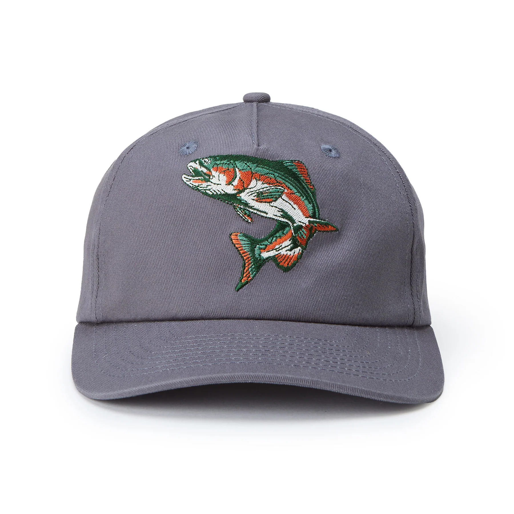 Steele Snapback Hat- Slate Grey